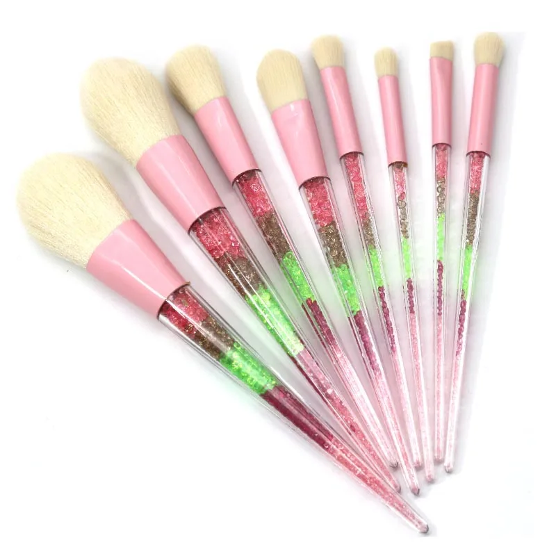 AiceBeu 8 шт. кисти для макияжа бриллиантовые радужные прозрачные блестящие