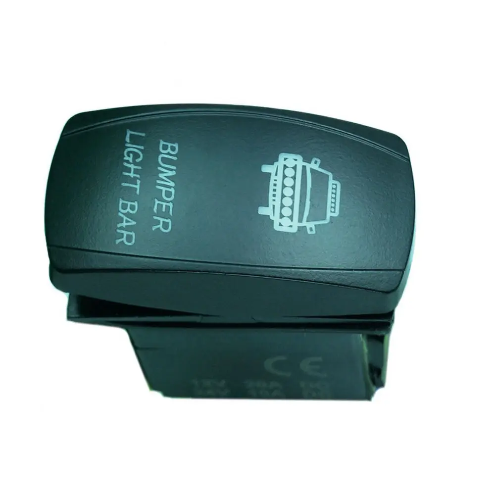 EE Поддержка автомобиля внедорожный 12V 20A тумблер кулисный переключатель синий