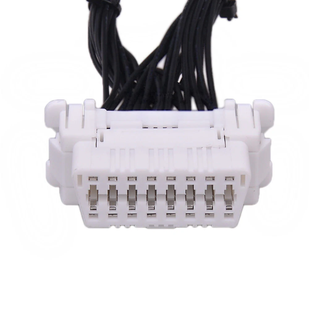 Kwokker 2016 OBD 2 1 J1962 Y кабель женский 16 Булавки Splitter Расширение авто разъем оптовая