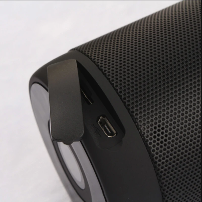 T2 Bluetooth музыкальный бас динамик водонепроницаемый портативный открытый светодиодный беспроводной Колонка громкий динамик Поддержка TF карта FM радио Aux вход