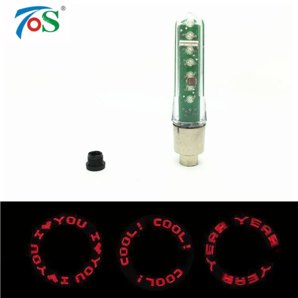 1 шт. велосипедная лампа светодиодный фонарь аксессуары для велосипедной шины