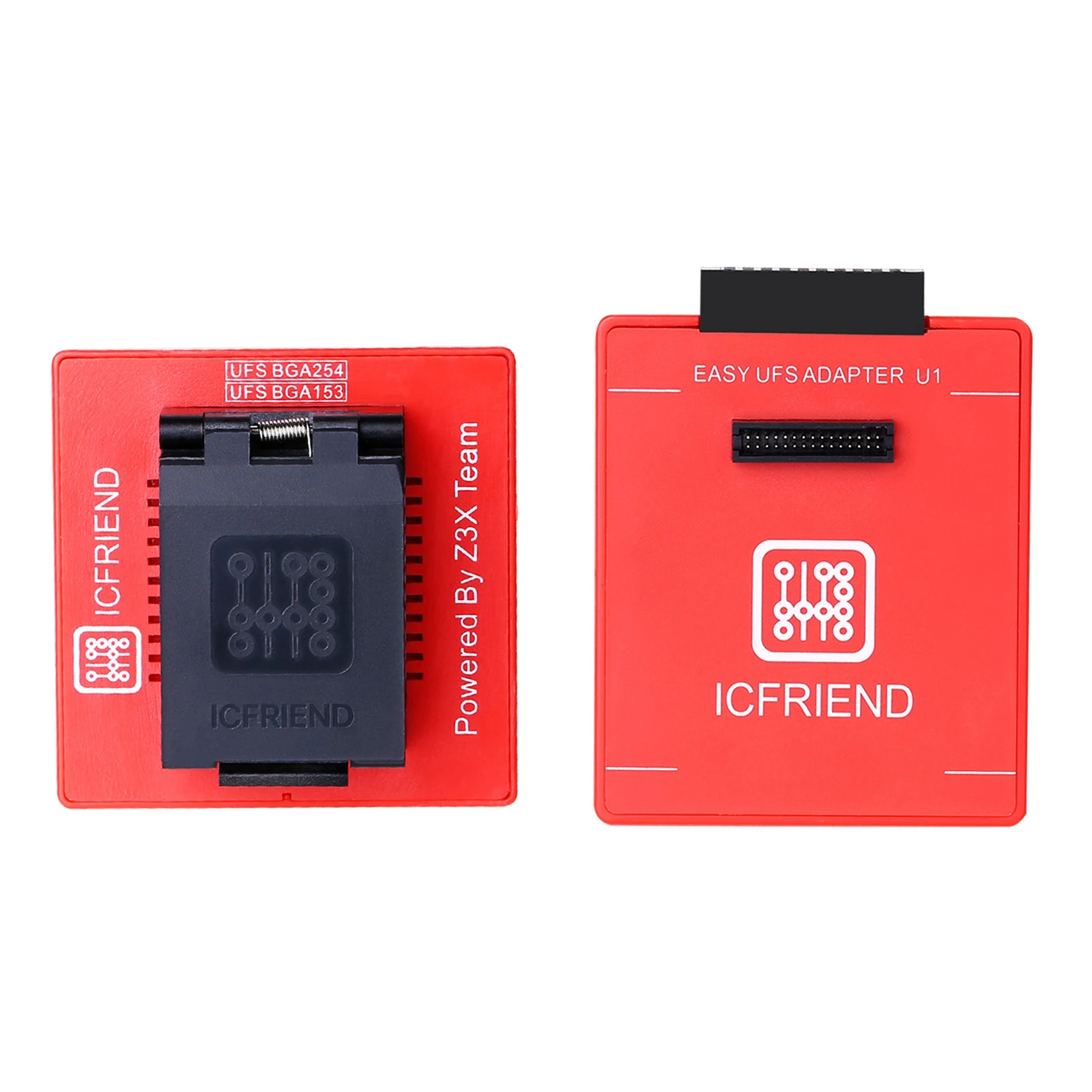ICfriend 2 в 1 розетки поддержка UFS BGA-254 BGA-153 работать с легкий JTAG плюс чтение записи UFS чипы по 2 полосы