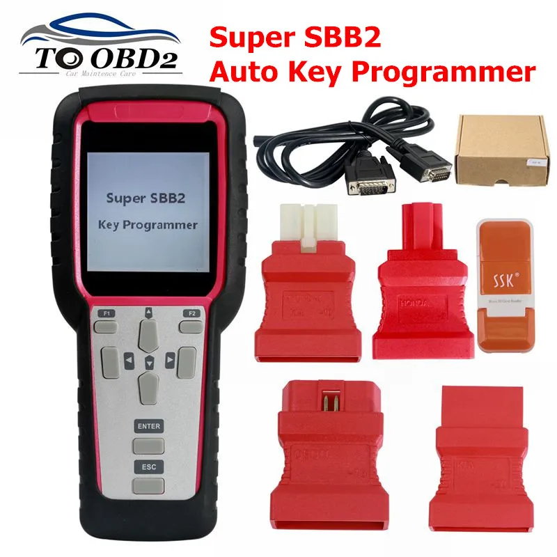 Мощная функция супер SBB2 ключ программист масло/Сервис Сброс/TPMS/EPS/BMS Ручной Сканер Поддержка только на английском языке
