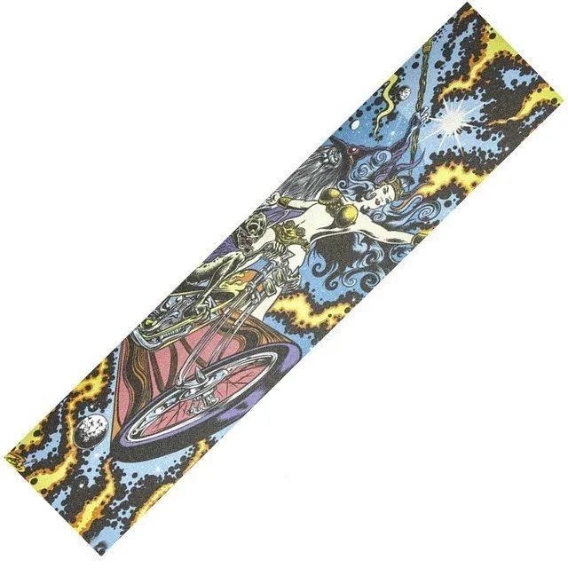 Профессиональный скейтборд Griptapes 23*84 см Мульти Графический гриптап Лонгборд скутер скейтборд наждачная бумага палубная ручка лента грубая