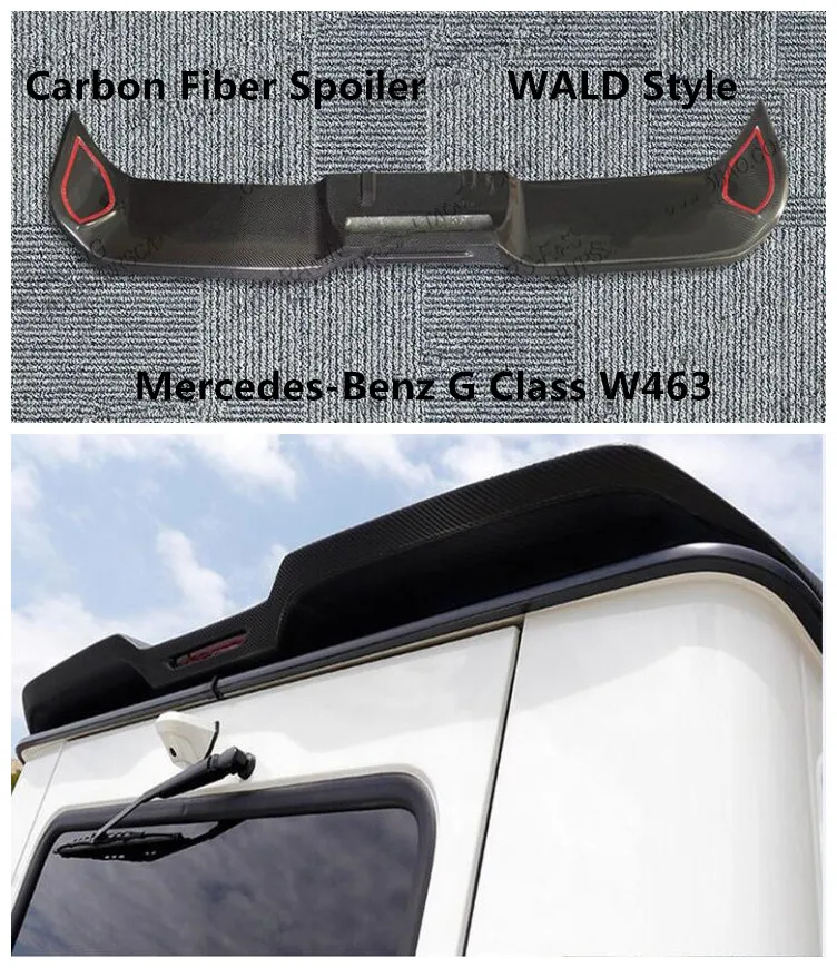 Спойлер из углеродного волокна для Mercedes-Benz G Class W463 1998-2019 высококачественные