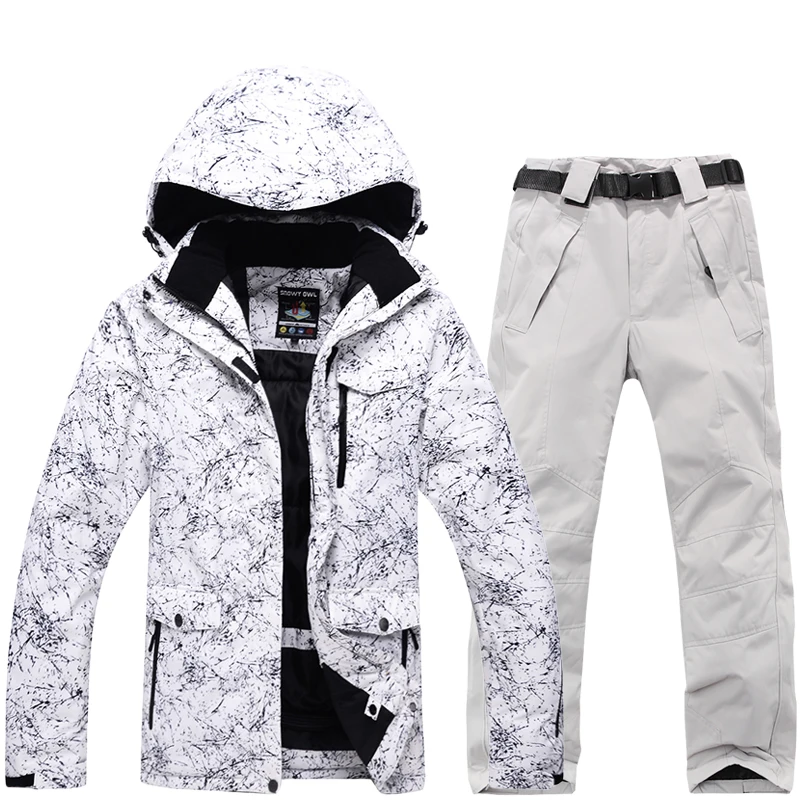 Комплекты для сноуборда женщин и мужчин профессиональные лыжные костюмы теплая