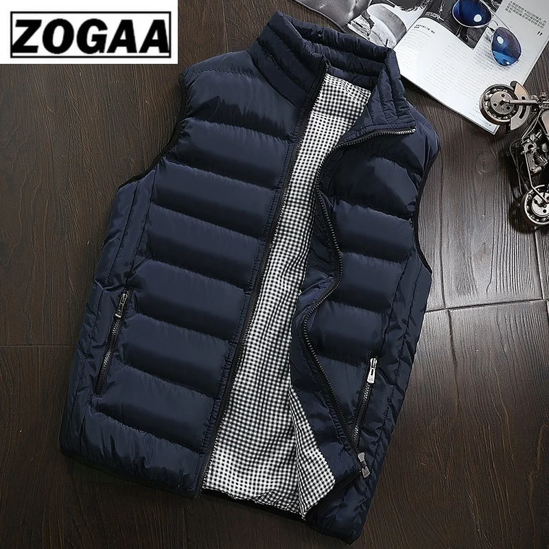 Мужской жилет и пальто хлопковый мужской зимняя теплая Пара Приталенный мужская