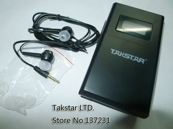 Оригинальный TAKSTAR WPM 200R с одним приемником (включая наушники) Профессиональный