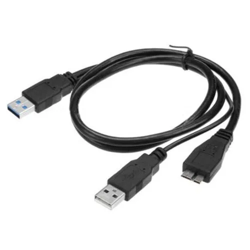 3 комплекта распродажа Y образный Кабель USB 0 кабель Micro Type B папа стандарта типа A