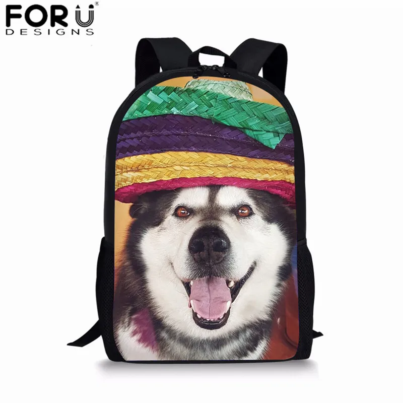 L5221C FORUDESIGNS/школьные сумки для мальчиков-подростков; рюкзак с принтом Alaskan Malamute; Детский Школьный набор; детские сумки для книг; сумка на плечо - Цвет: L5221C