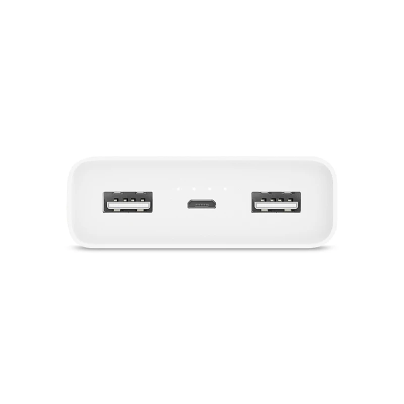 Xiao mi power Bank 2C 20000 мАч двойное Портативное зарядное usb-устройство поддержка QC3.0