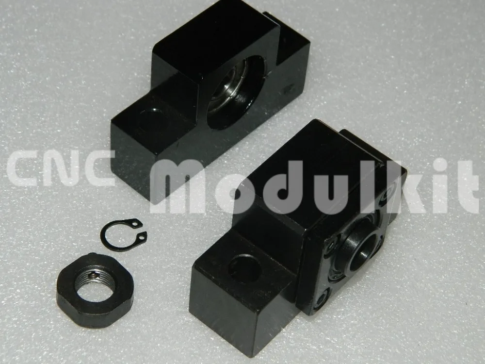 CNC Router EK EF12 Blocks Ball Screw SFU1605 SFU1205 End Support Bearing Nut Floated Fixed Side EK10 EF10 EK12 Modulkit | Обустройство