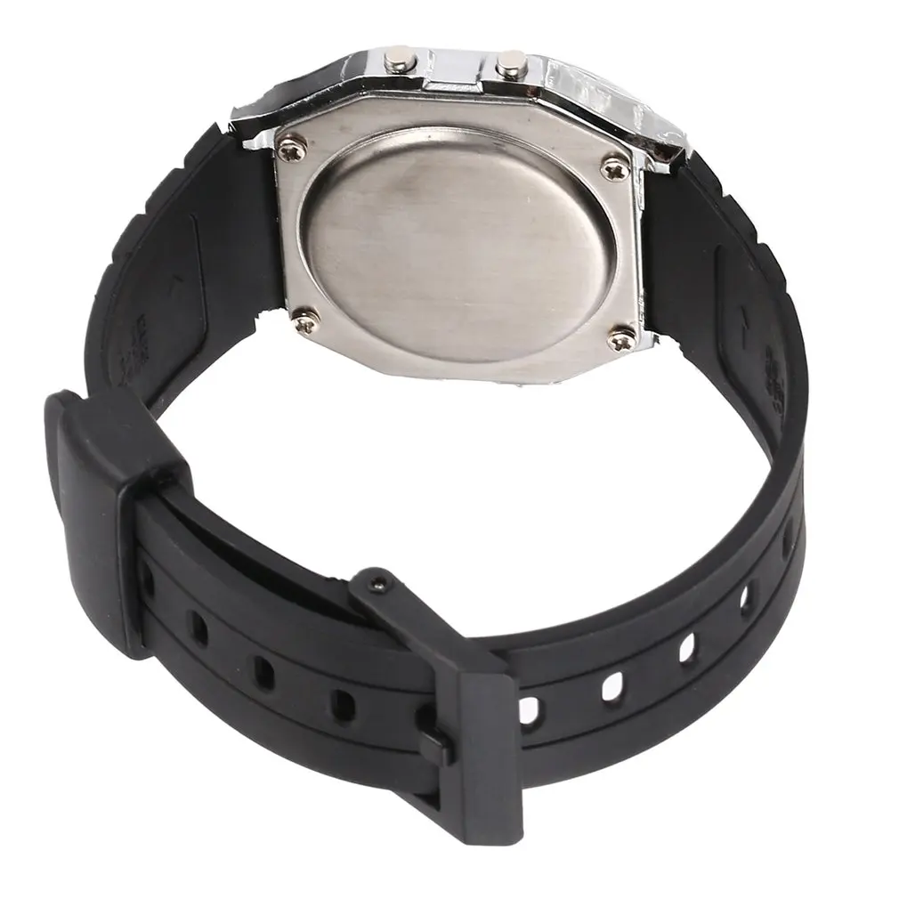 Многофункциональный светодиодный часы модные солнцезащитные очки в стиле ретро