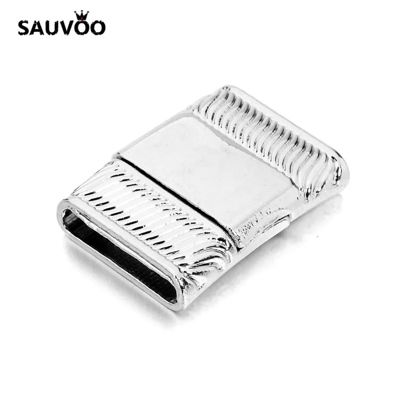 Прочные магнитные застежки SAUVOO 10 шт./лот цвета родий/золото 3x16 подходят для