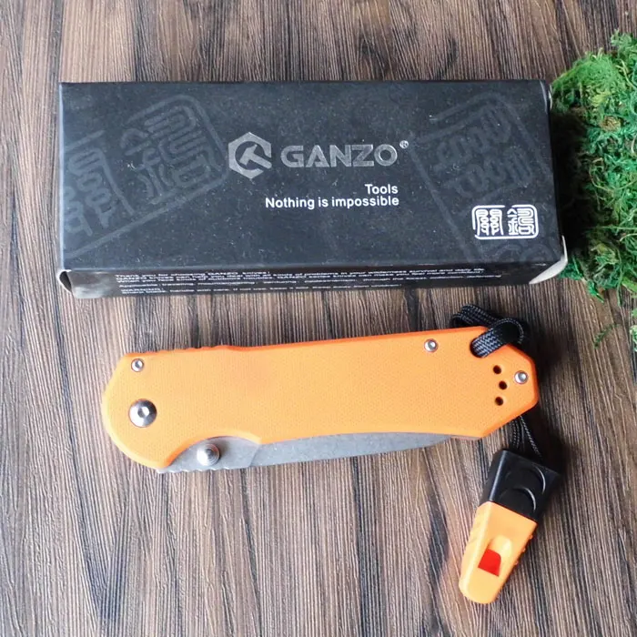 Ganzo G7452 Firebird F7452 58-60HRC 440C G10 или углеродного волокна ручки складной Ножи Открытый выживания Отдых на природе инструмент EDC Pocke инструмент