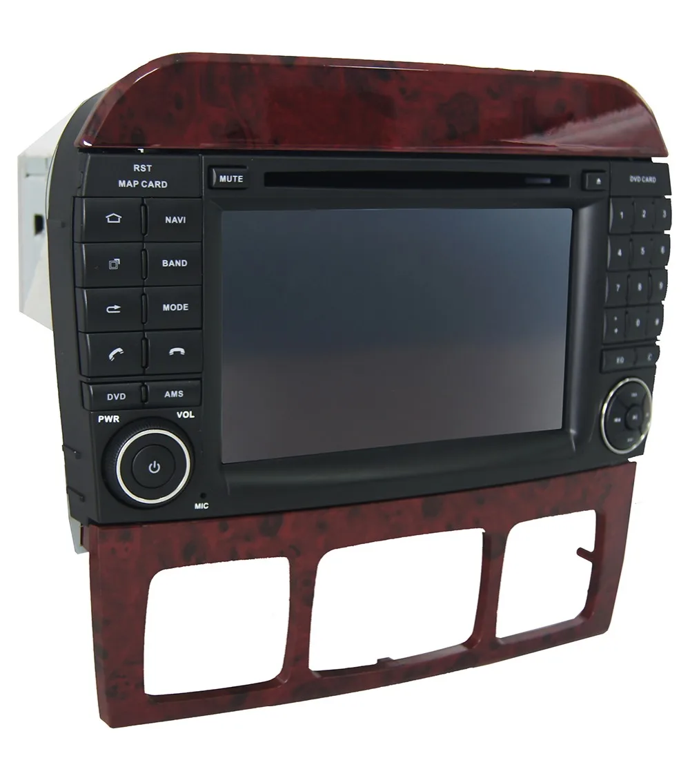 7 &quotHD 1024*600 Android 6 0 Автомобильный DVD GPS Радио Видео плеер для Mercedes Benz S CL Class W220 W215 S280