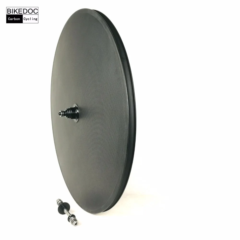 Колеса BIKEDOC дорожные передвижные жесткие углеродные дисковые колеса 700c * 23 мм