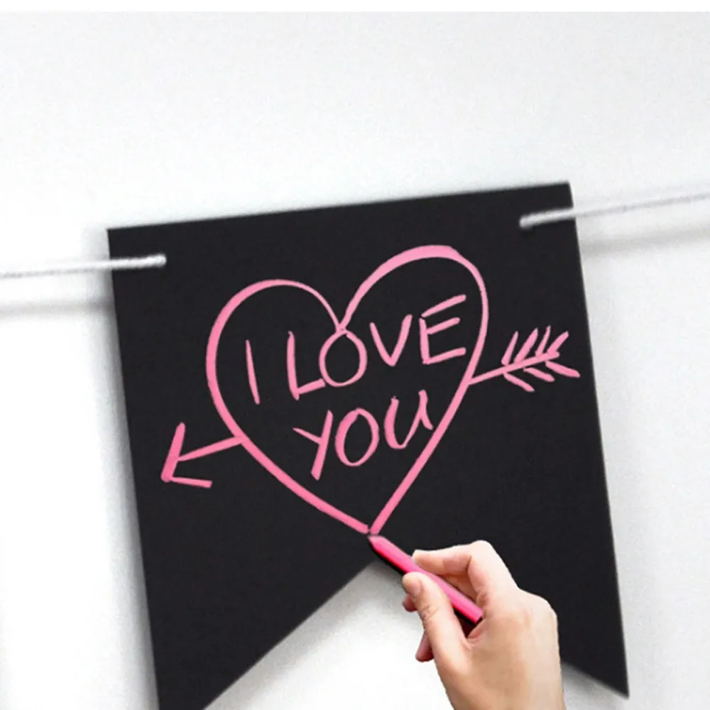 1 комплект Новые Креативные вечерние гирлянды флаги Звездных войн черный