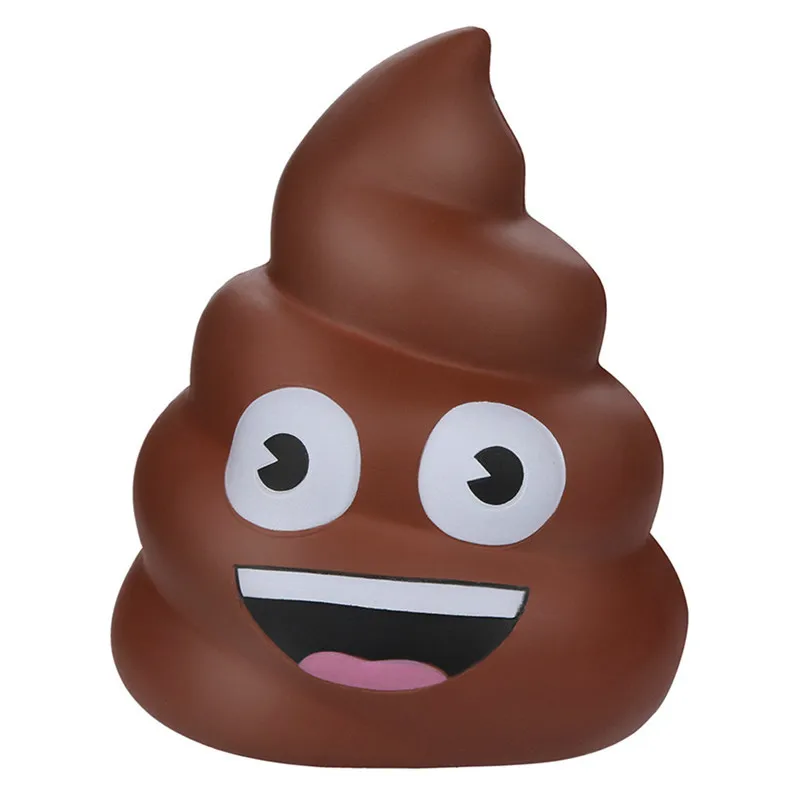 Восхитительные мягкие игрушки Kawaii Jumbo Poo супер медленно восстанавливающий крем