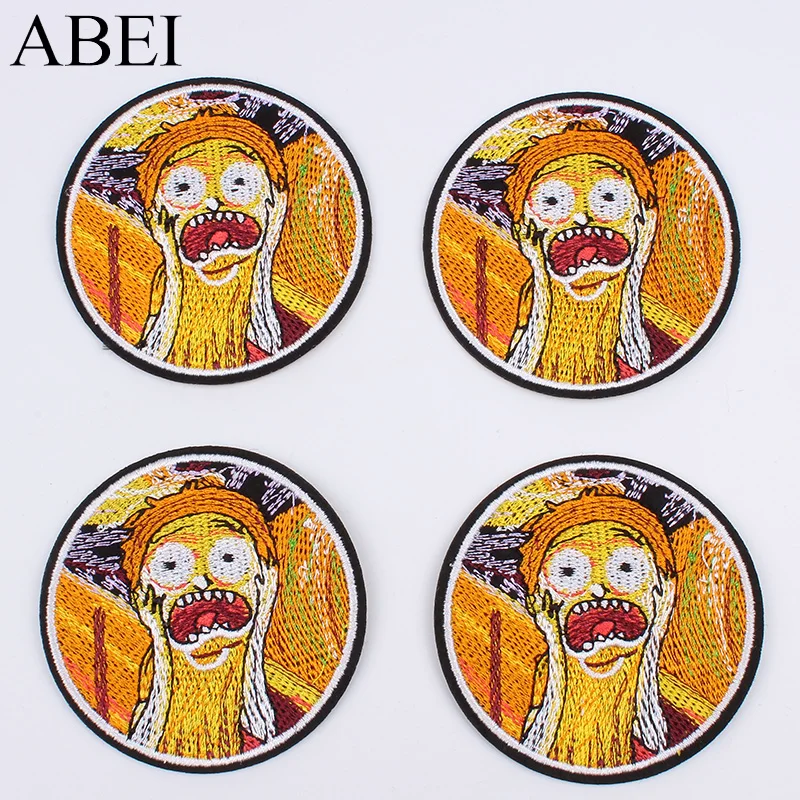 1 шт. круглые Стикеры для вышивки наклейки шитья одежды сделай сам ручной работы с