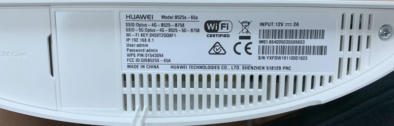 Разблокированный б/у Huawei 4G маршрутизатор B525 B525s-65a LTE мобильный Hotspot шлюз WiFi роутер