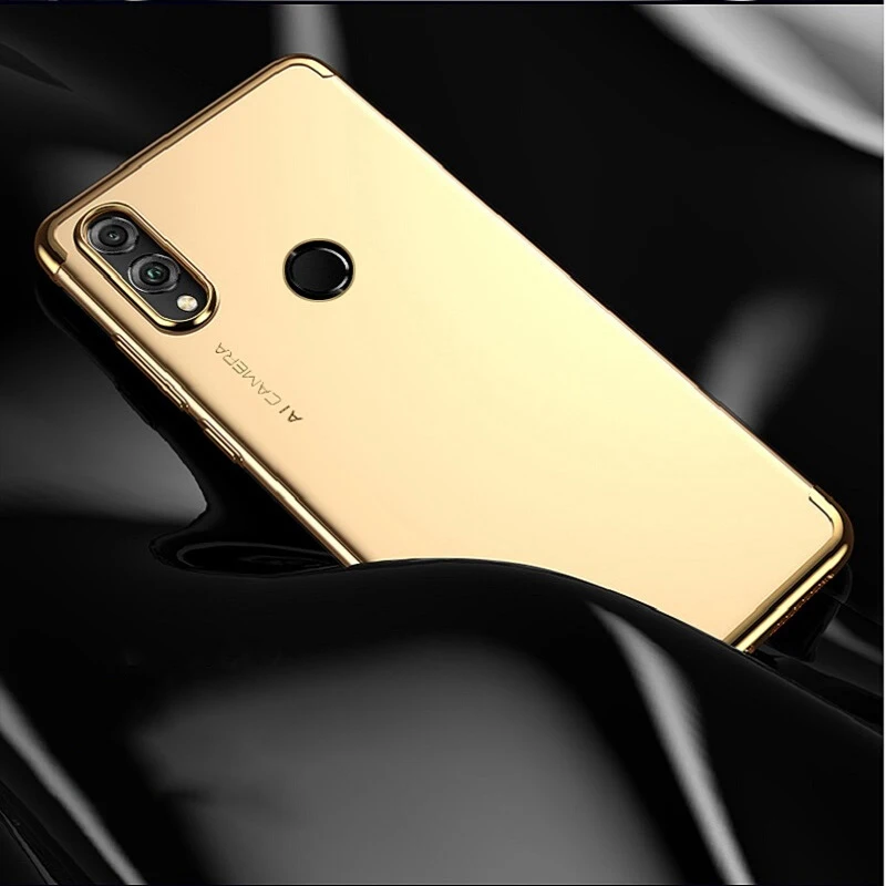 Для Xiao mi Red mi 7A чехол Red mi Note 7 20 Pro Роскошный тонкий чехол для Xiaomi mi A3 Lite 9T mi 9t 6A 6 Note 5 мягкий силиконовый - Цвет: Золотой