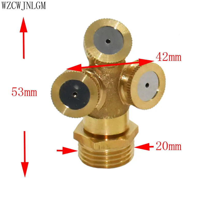 2 шт. латунный распылитель для сада 1/2 дюйма|Опрыскиватели| |