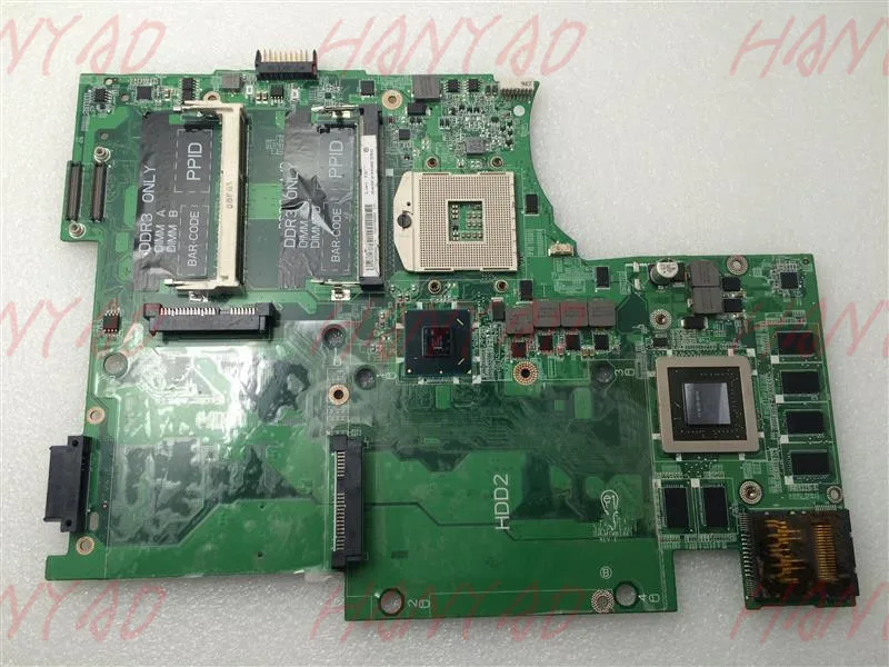 CN 0YW4W5 YW4W5 для DELL 17 L702X материнская плата ноутбука DAGM7MB1AE1 HM67 GT 555M N12E GE B A1 100%
