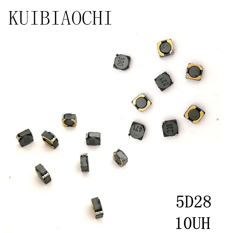 10 шт./лот SMD силовой индуктор CDRH5D28 10UH 100 6*6*3 мм экранированный намоточный |