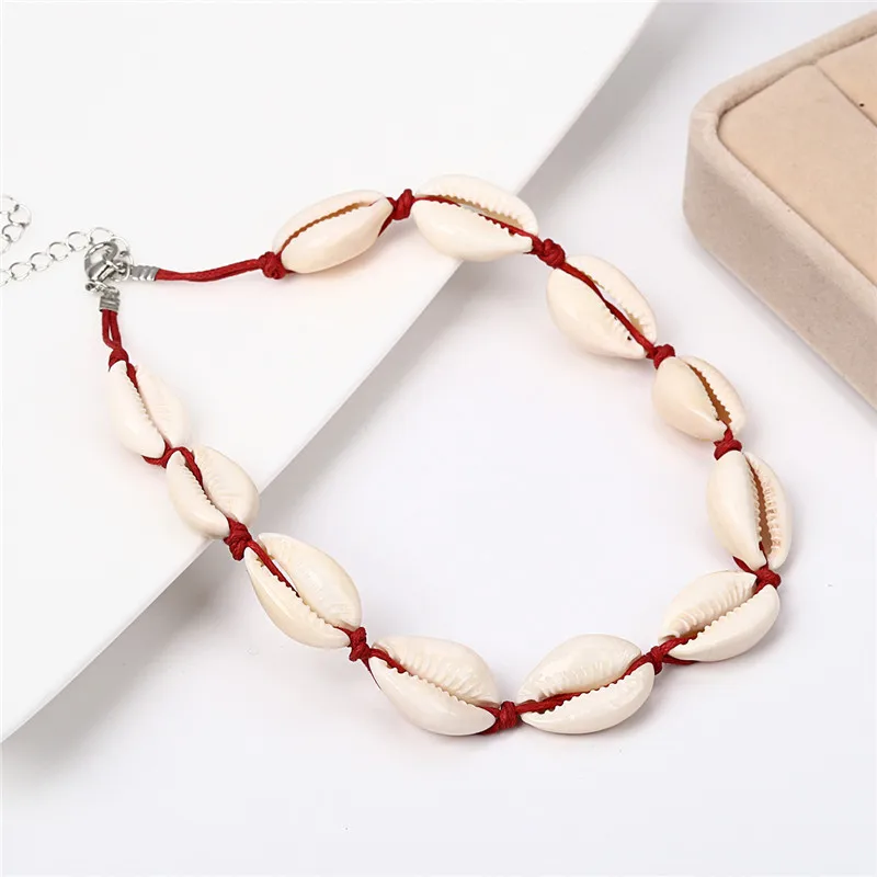 Ожерелье-чокер в стиле бохо для женщин и девочек новинка ручная работа плетеная