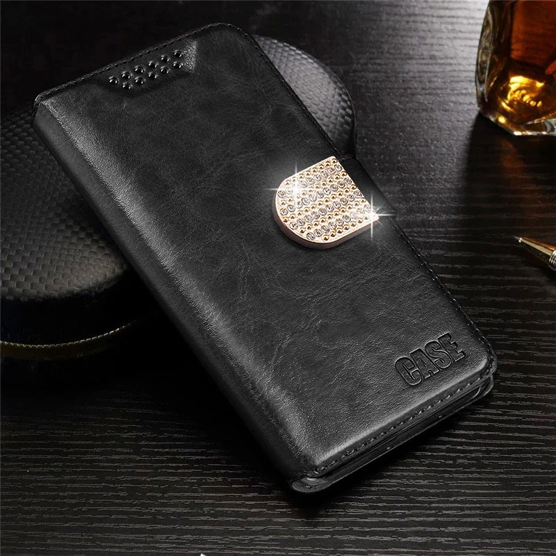 Чехол для Wileyfox Storm откидной из искусственной кожи роскошный модный чехол с