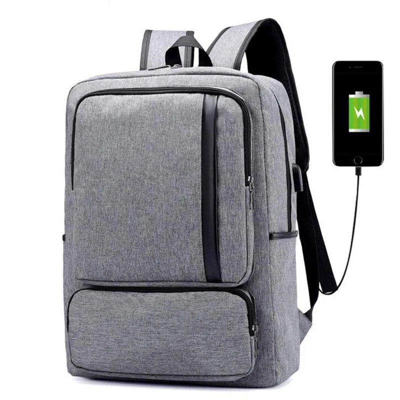 USB зарядка рюкзак для мальчиков и девочек подростков работы школы Для мужчин