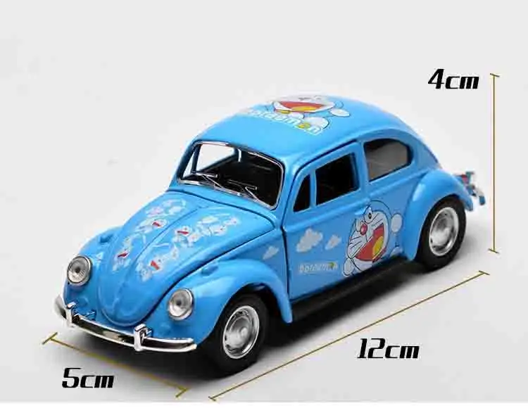 1:32 Classic Alloy Diecast Car Model Toy Cartoon Vehicle Doraemon |