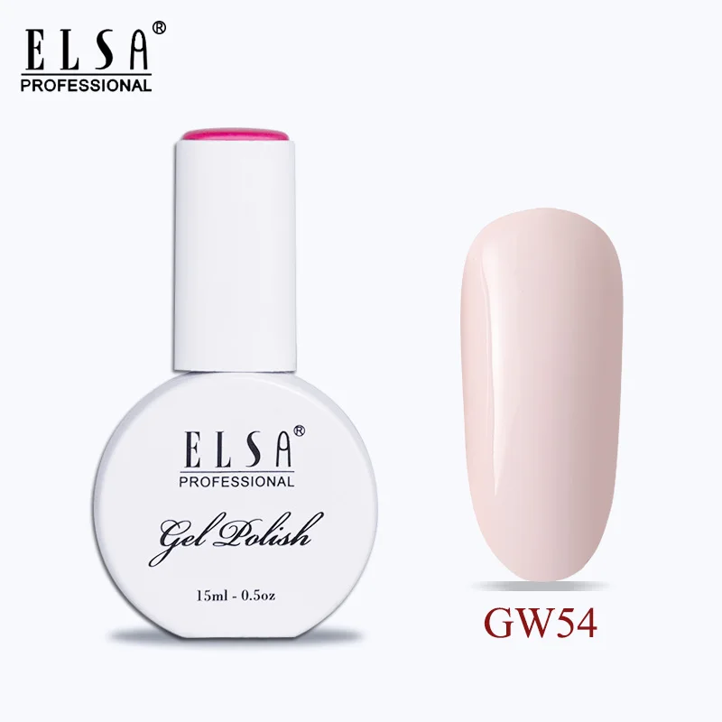 GW54 Elsa 15 мл УФ-гель для ногтей 120 цветов на выбор кофе УФ-лак для ногтей Полупостоянный коричневый светодиодный гель-эмаль для ногтей - Цвет: GW54