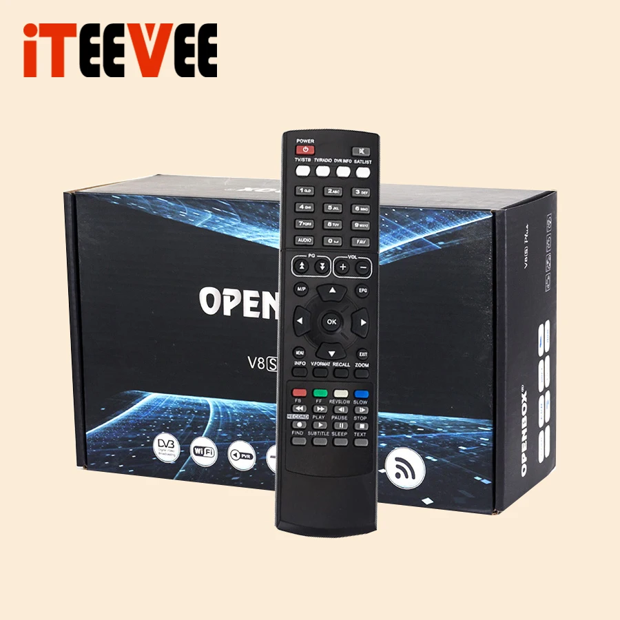 1 шт. iTEEVEE O V8S плюс цифровой спутниковый fReceiver USB Wi Fi веб ТВ Biss Key 2x 3G Youporn CCCAMD NEWCAMD DVB S2