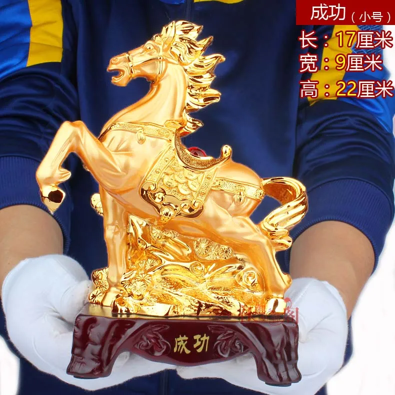 12-дюймовые открытые украшения по фэн-шуй в виде лошади зодиака ювелирные изделия