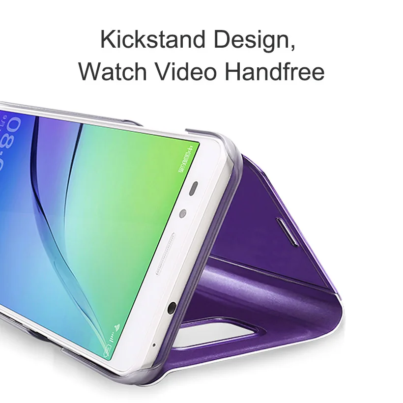 Умный зеркальный флип-чехол с рисунками samsung J7 J6 J5 J4 J3 J2 Pro Prime Max чехол противоударный кожаный чехлов-бамперов