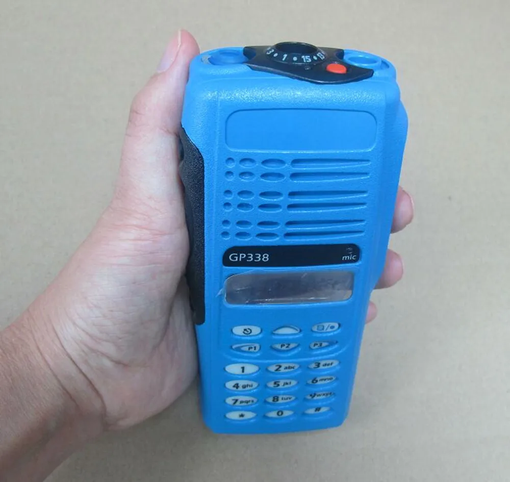 OPPXUN синий для переносного приемо-передатчика аксессуары чехол для Motorola GP338 GP380 PTX760 с подкладкой корпус для рации