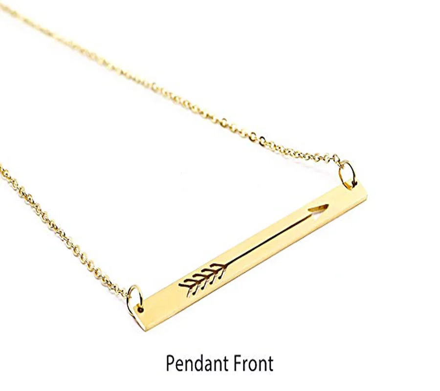 Подвеска Дружба в минималистичном стиле со стрелой крутая Длинная подвеска для