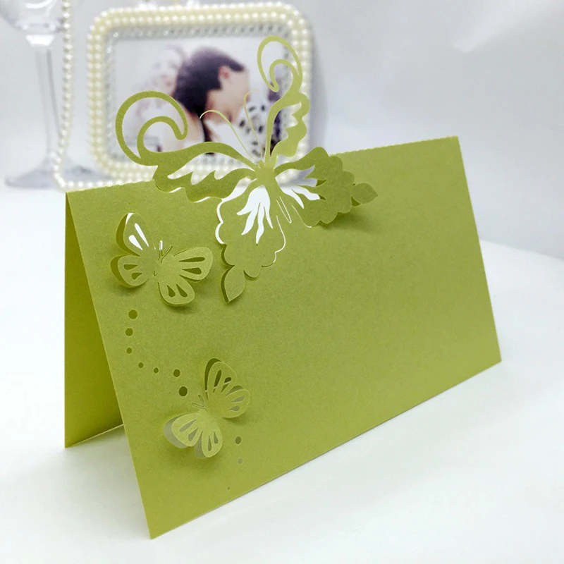 50 шт. декоративные карты в виде бабочек|card gift|card birthdaygift card birthday |