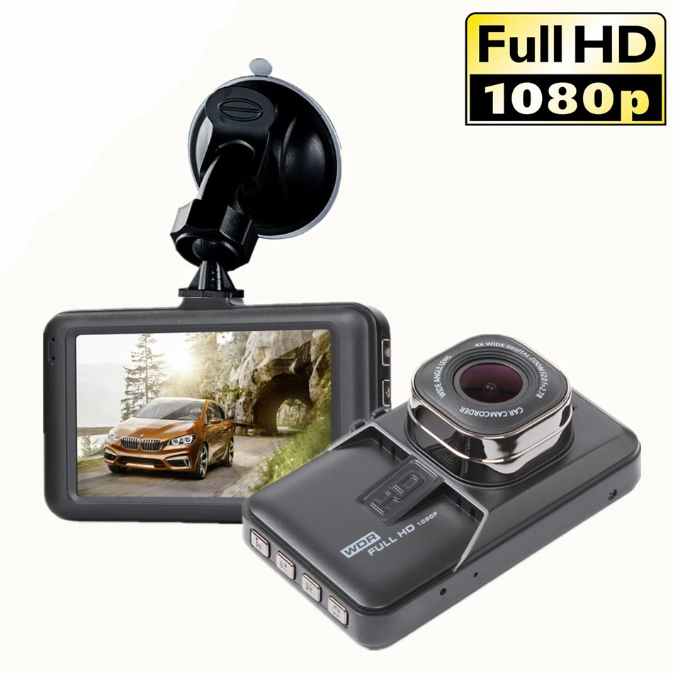 Автомобильный видеорегистратор Full HD 1080 P, Автомобильный видеорегистратор, мини видеорегистратор на 170 градусов, видеорегистратор, автомобильная камера, регистратор ночного видения, g-сенсор