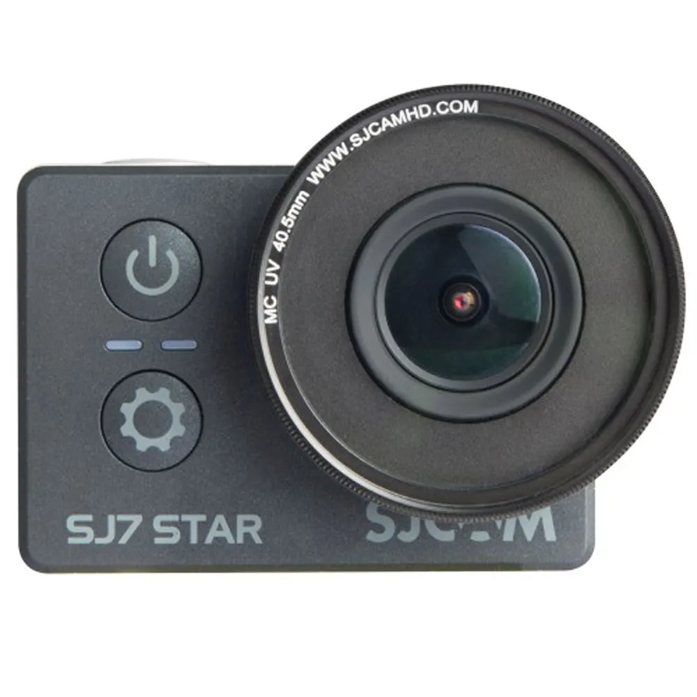 SJCAM SJ7 Star 40,5 мм объектив MC UV фильтр и Защитная крышка чехол идеально подходит для SJ 7 Star 4K wifi Спортивная Экшн-камера