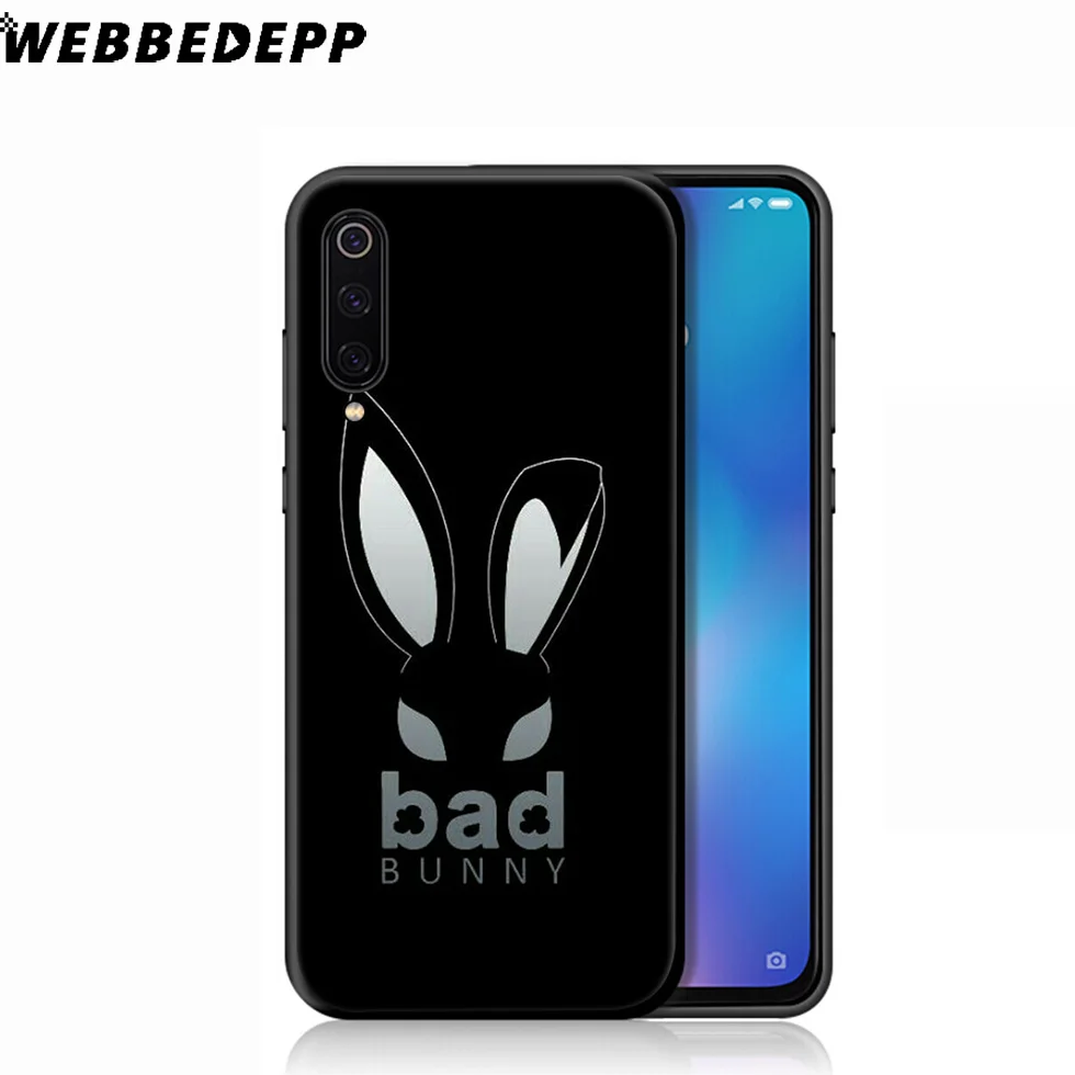 WEBBEDEPP Bad Bunny Soft Case for Xiaomi Mi 9T 9 8 SE 6 A1 A2 A3 Lite MiA1 MiA2 MiA3 F1 MAX 3 Mi8 CC9E CC9 |
