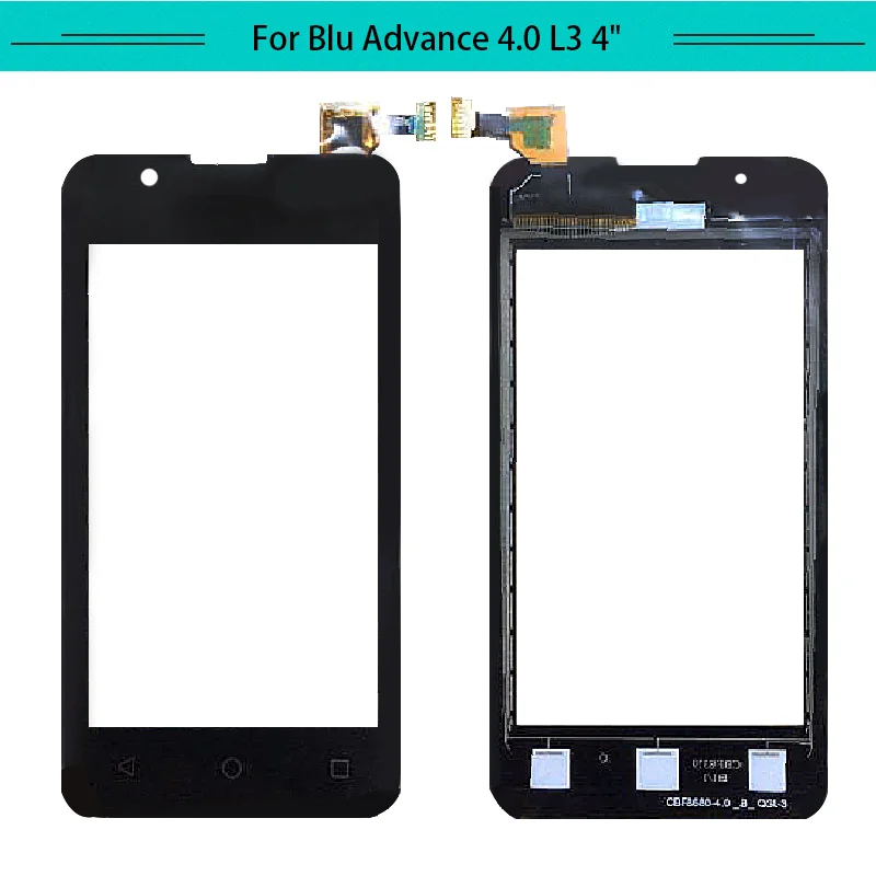 Протестированная 5 шт. сенсорная панель для BLU Advance 4 0 L3 A110L A110U сенсорный экран