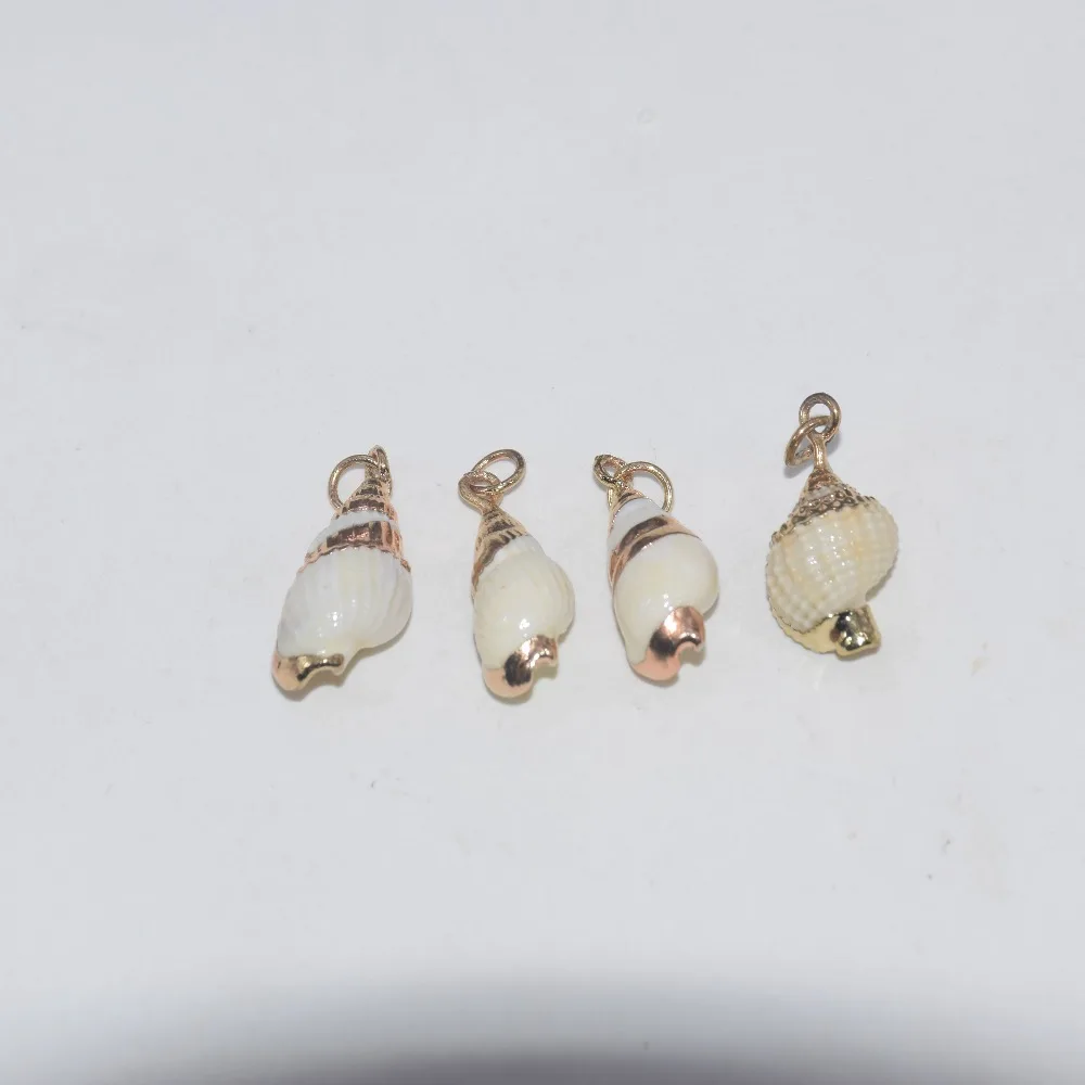 5 шт. бесплатная доставка позолоченные ожерелья с подвеской в виде улитки