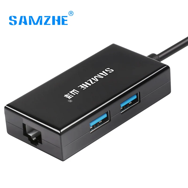 Адаптер SAMZHE Type C в RJ45 + USB 3 0 для Macbook и компьютера|Адаптеры Type-C| |