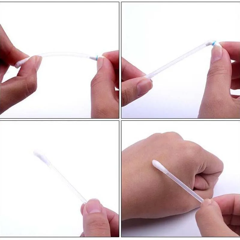 80 шт Одноразовая Медицинская спиртовая ватных палочек алкоголь дезинфекции