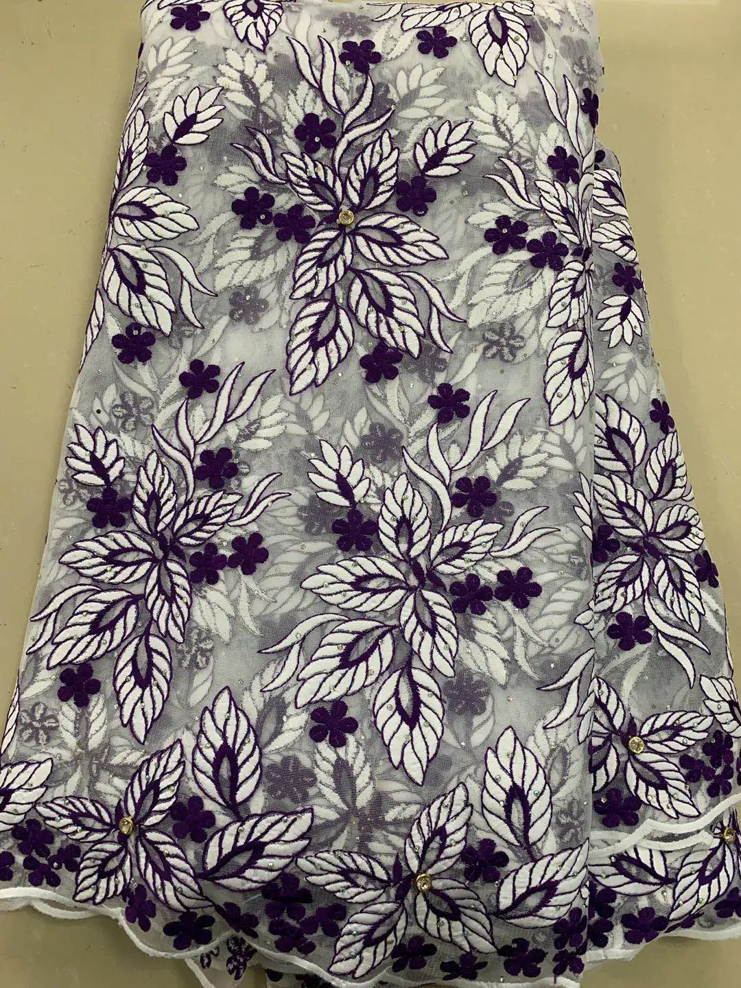 Синяя африканская кружевная ткань 2019 высококачественное французское клетчатое