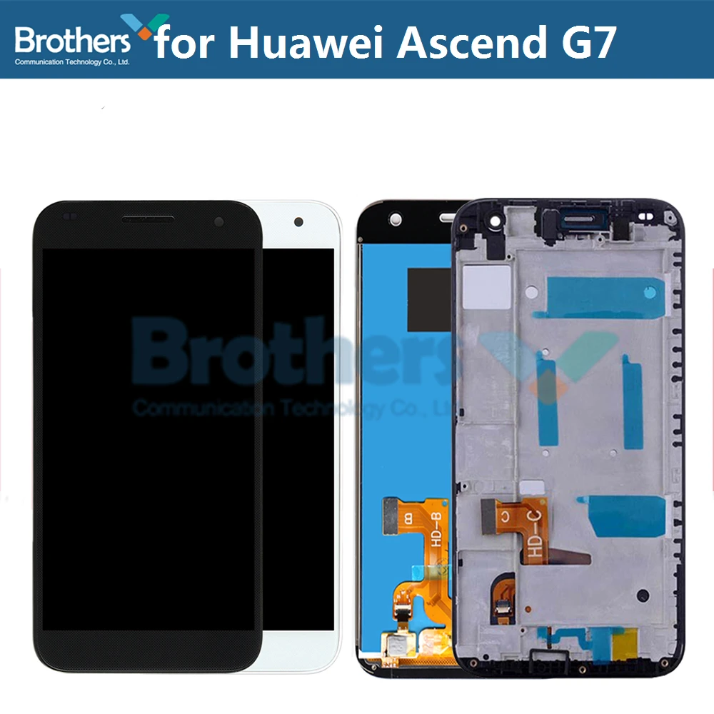 ЖК экран для Huawei Ascend G7 дисплей L01 L03 в сборе с сенсорным экраном дигитайзер