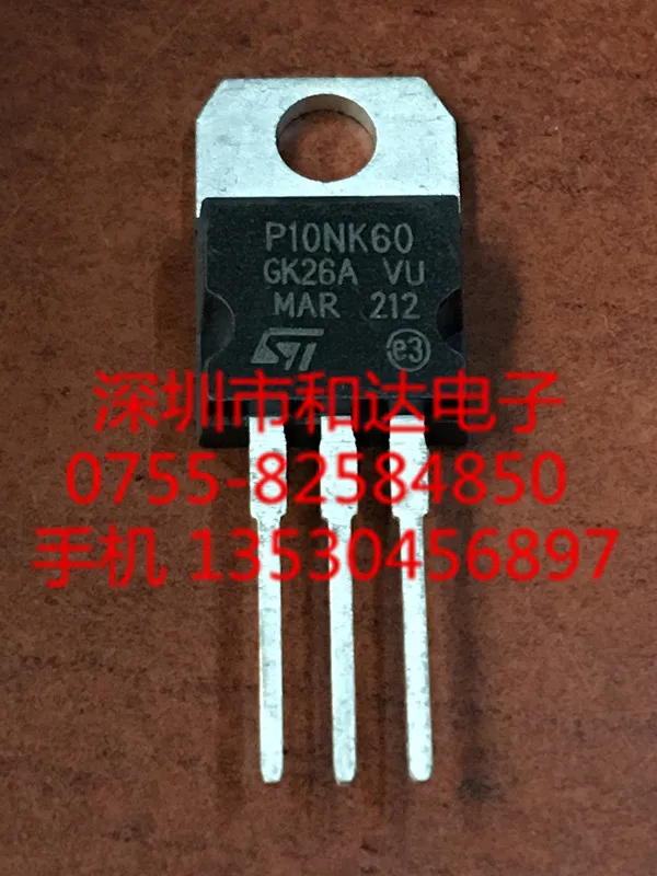 Сны-ic 10 ШТ. P10NK60 TO-220 600 В 10A |